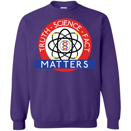 Sweatshirts Purple / S Truth Science Fact Crewneck Sweatshirt