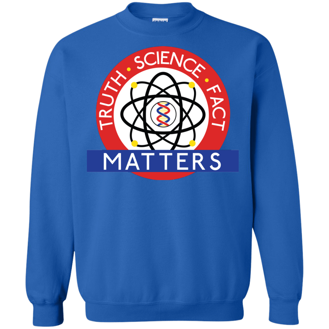 Sweatshirts Royal / S Truth Science Fact Crewneck Sweatshirt