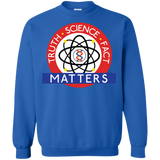 Sweatshirts Royal / S Truth Science Fact Crewneck Sweatshirt