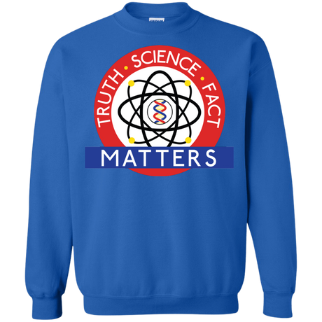 Sweatshirts Royal / S Truth Science Fact Crewneck Sweatshirt