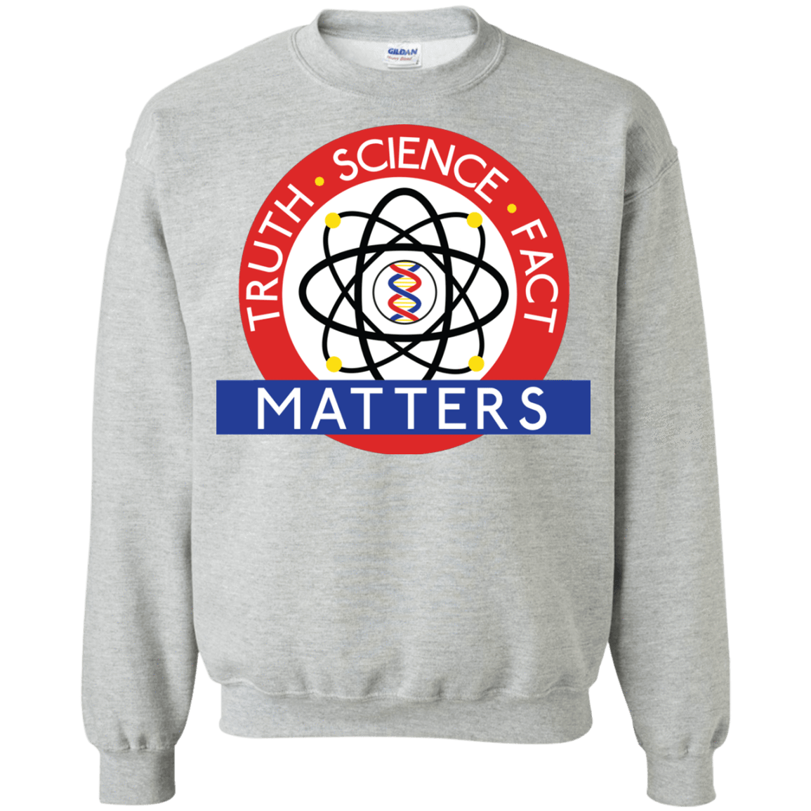 Sweatshirts Sport Grey / S Truth Science Fact Crewneck Sweatshirt