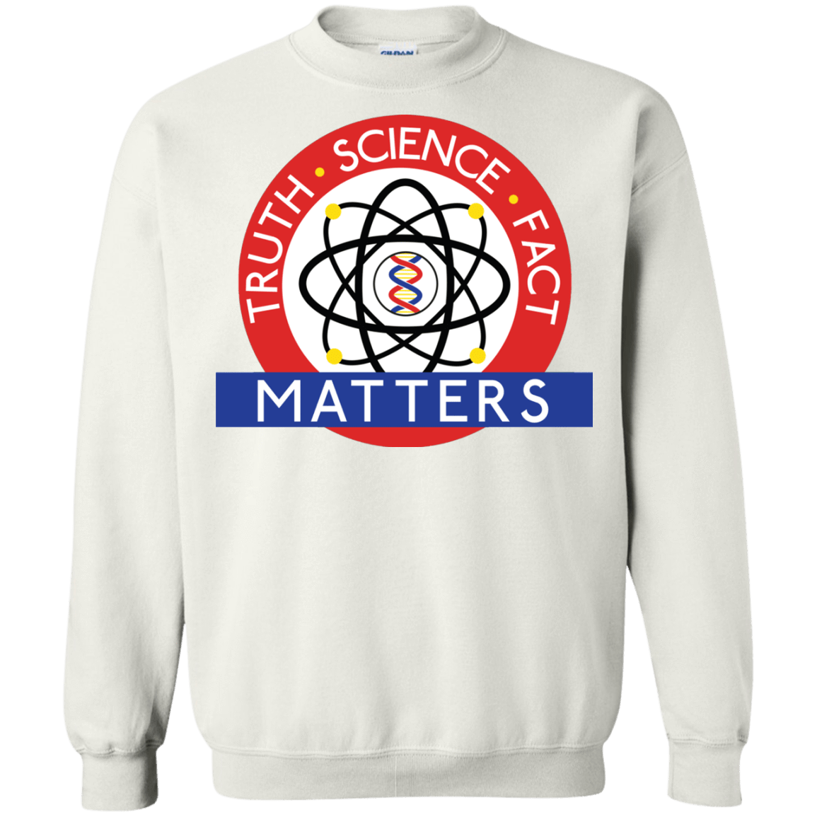 Sweatshirts White / S Truth Science Fact Crewneck Sweatshirt