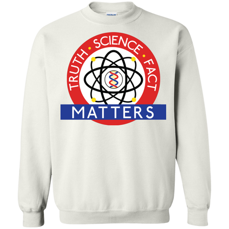 Sweatshirts White / S Truth Science Fact Crewneck Sweatshirt