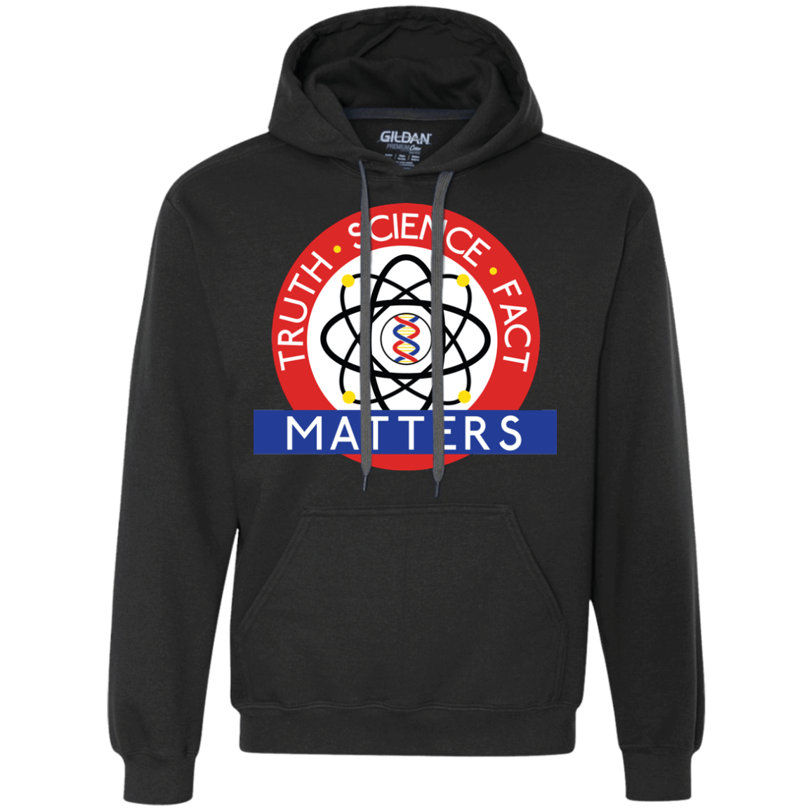 Sweatshirts Black / S Truth Science Fact Premium Fleece Hoodie