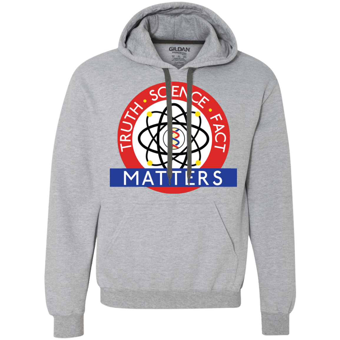 Sweatshirts Sport Grey / S Truth Science Fact Premium Fleece Hoodie
