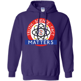 Sweatshirts Purple / S Truth Science Fact Pullover Hoodie