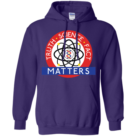 Sweatshirts Purple / S Truth Science Fact Pullover Hoodie