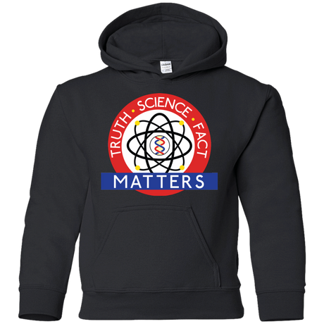 Sweatshirts Black / YS Truth Science Fact Youth Hoodie