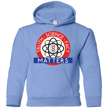 Sweatshirts Carolina Blue / YS Truth Science Fact Youth Hoodie