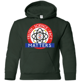 Sweatshirts Forest Green / YS Truth Science Fact Youth Hoodie
