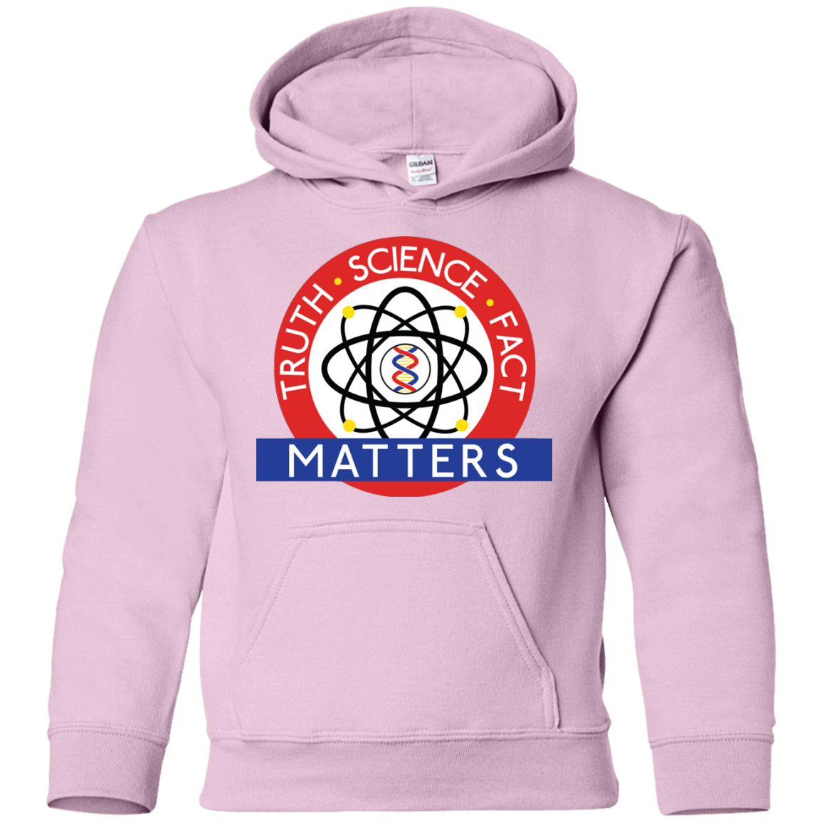 Sweatshirts Light Pink / YS Truth Science Fact Youth Hoodie