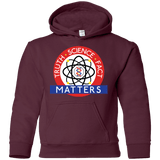 Sweatshirts Maroon / YS Truth Science Fact Youth Hoodie