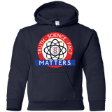 Sweatshirts Navy / YS Truth Science Fact Youth Hoodie