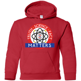 Sweatshirts Red / YS Truth Science Fact Youth Hoodie