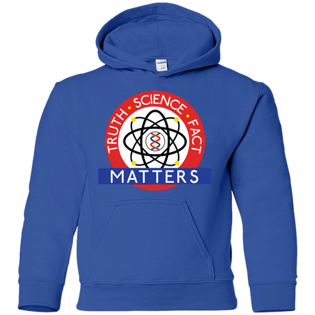 Sweatshirts Royal / YS Truth Science Fact Youth Hoodie