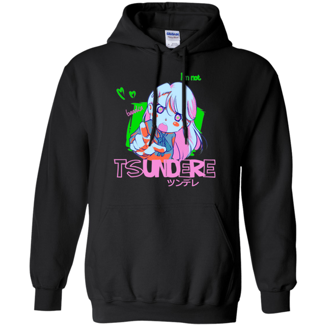 Sweatshirts Black / Small Tsundere Pullover Hoodie