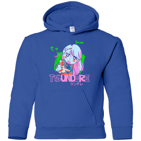 Sweatshirts Royal / YS Tsundere Youth Hoodie