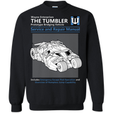 Sweatshirts Black / Small TUMBLER SERVICE AND REPAIR MANUAL Crewneck Sweatshirt