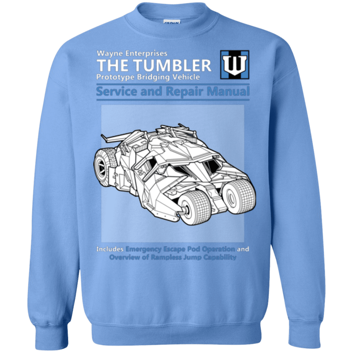Sweatshirts Carolina Blue / Small TUMBLER SERVICE AND REPAIR MANUAL Crewneck Sweatshirt