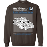 Sweatshirts Dark Chocolate / Small TUMBLER SERVICE AND REPAIR MANUAL Crewneck Sweatshirt