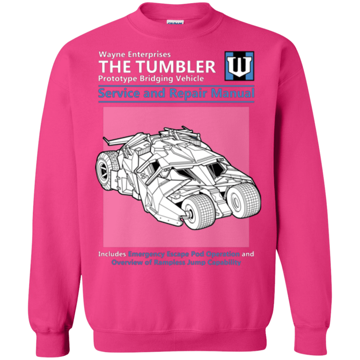 Sweatshirts Heliconia / Small TUMBLER SERVICE AND REPAIR MANUAL Crewneck Sweatshirt