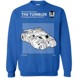 Sweatshirts Royal / Small TUMBLER SERVICE AND REPAIR MANUAL Crewneck Sweatshirt