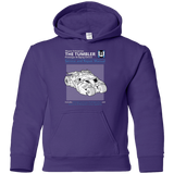 Sweatshirts Purple / YS TUMBLER SERVICE AND REPAIR MANUAL Youth Hoodie