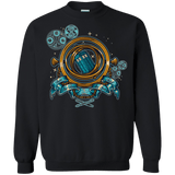 Sweatshirts Black / Small TURN THE TIME TWIST THE SPACE Crewneck Sweatshirt