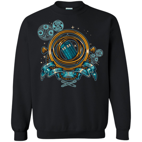 Sweatshirts Black / Small TURN THE TIME TWIST THE SPACE Crewneck Sweatshirt