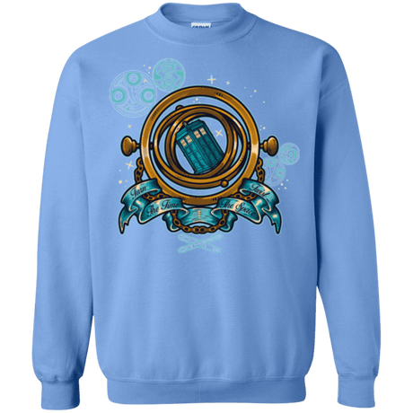 Sweatshirts Carolina Blue / Small TURN THE TIME TWIST THE SPACE Crewneck Sweatshirt