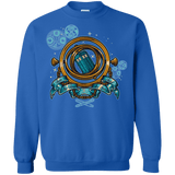 Sweatshirts Royal / Small TURN THE TIME TWIST THE SPACE Crewneck Sweatshirt