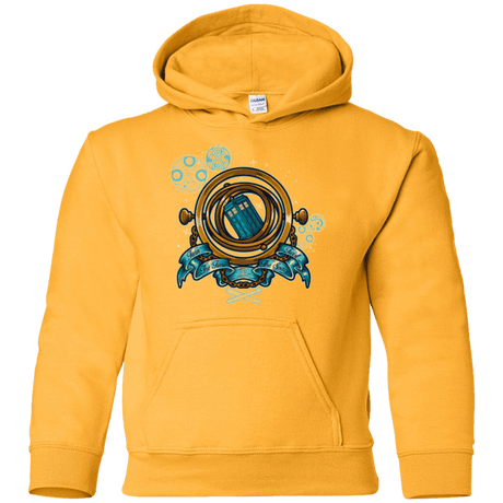 Sweatshirts Gold / YS TURN THE TIME TWIST THE SPACE Youth Hoodie