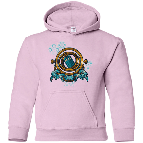 Sweatshirts Light Pink / YS TURN THE TIME TWIST THE SPACE Youth Hoodie
