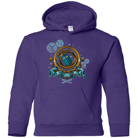 Sweatshirts Purple / YS TURN THE TIME TWIST THE SPACE Youth Hoodie