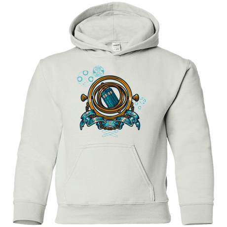 Sweatshirts White / YS TURN THE TIME TWIST THE SPACE Youth Hoodie