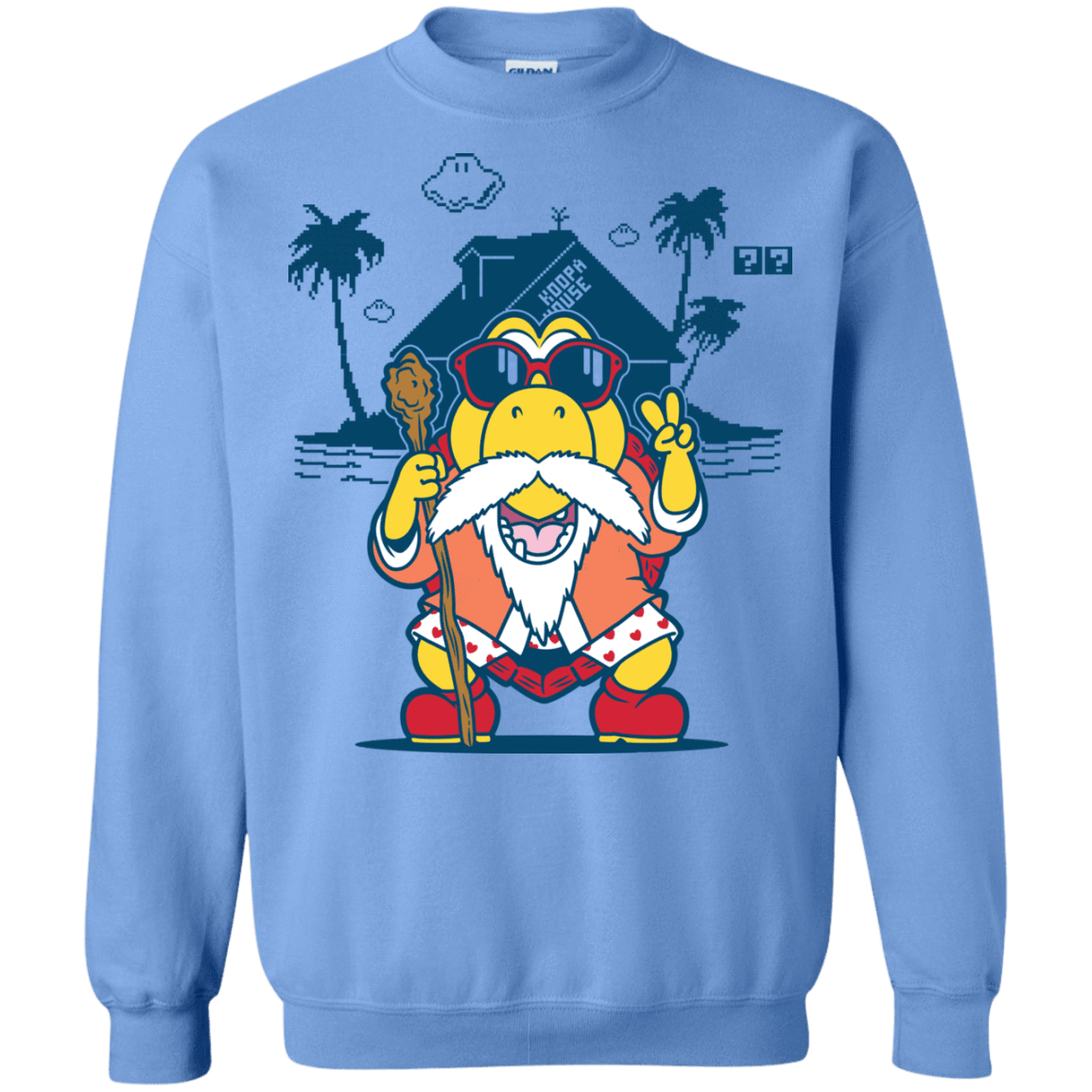 Sweatshirts Carolina Blue / S TURTLE HERMIT Crewneck Sweatshirt