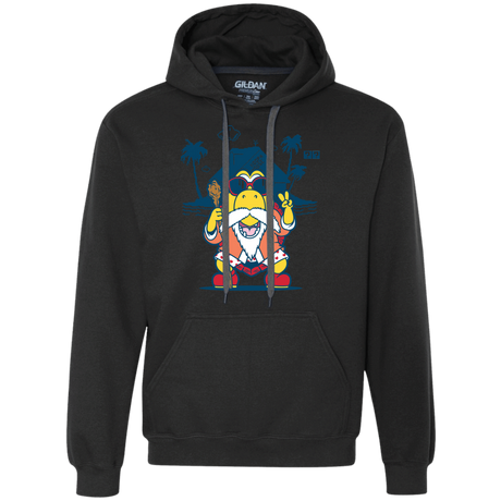 Sweatshirts Black / S TURTLE HERMIT Premium Fleece Hoodie