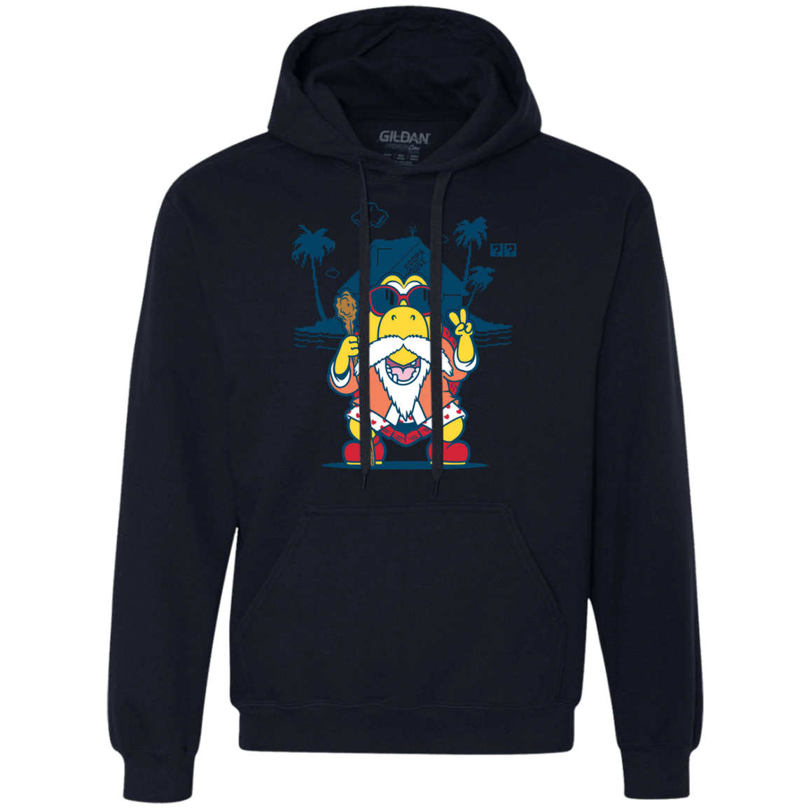 Sweatshirts Navy / S TURTLE HERMIT Premium Fleece Hoodie