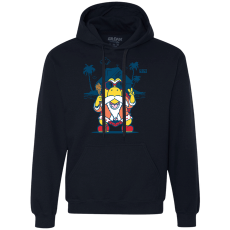 Sweatshirts Navy / S TURTLE HERMIT Premium Fleece Hoodie