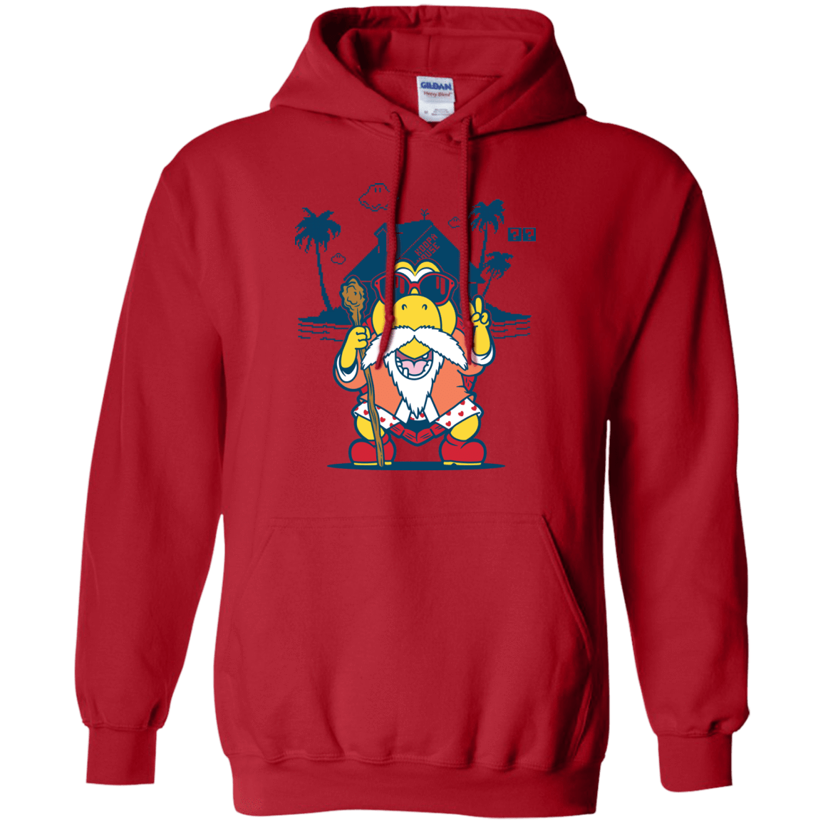 Sweatshirts Red / S TURTLE HERMIT Pullover Hoodie