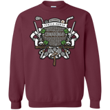 Sweatshirts Maroon / Small Turtle Power! Crewneck Sweatshirt