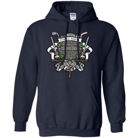 Sweatshirts Navy / Small Turtle Power! Pullover Hoodie