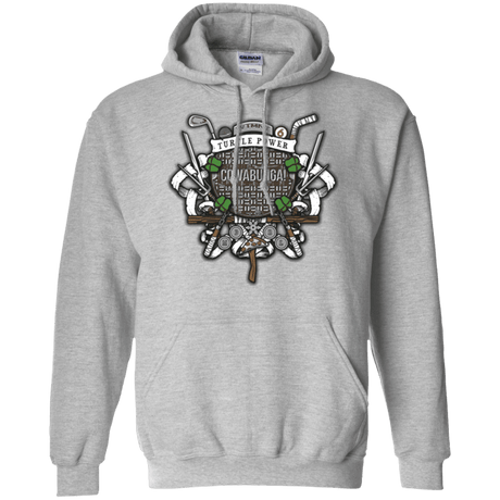 Sweatshirts Sport Grey / Small Turtle Power! Pullover Hoodie