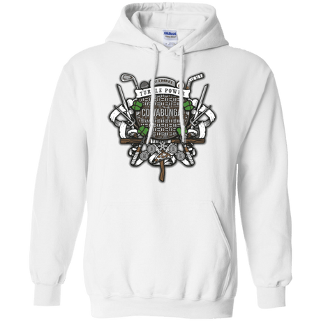Sweatshirts White / Small Turtle Power! Pullover Hoodie