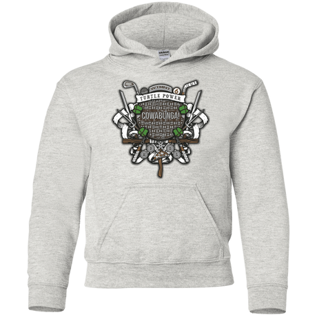 Sweatshirts Ash / YS Turtle Power! Youth Hoodie