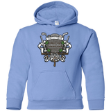 Sweatshirts Carolina Blue / YS Turtle Power! Youth Hoodie