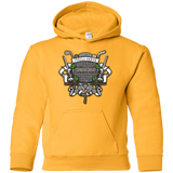 Sweatshirts Gold / YS Turtle Power! Youth Hoodie