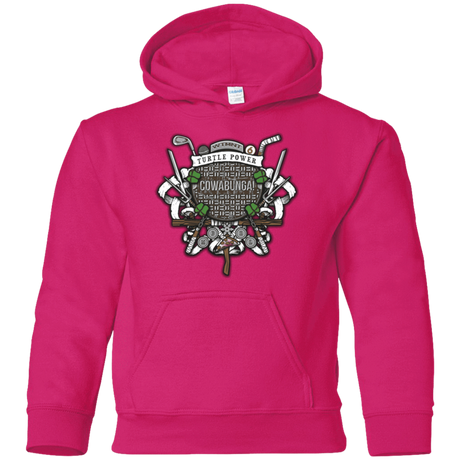 Sweatshirts Heliconia / YS Turtle Power! Youth Hoodie