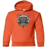 Sweatshirts Orange / YS Turtle Power! Youth Hoodie