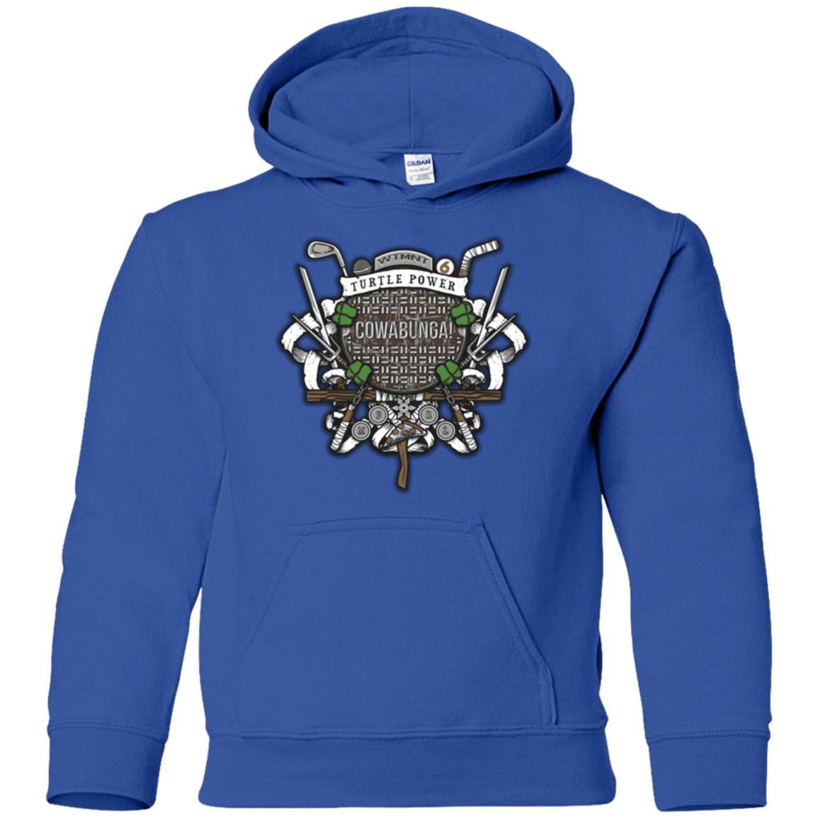 Sweatshirts Royal / YS Turtle Power! Youth Hoodie